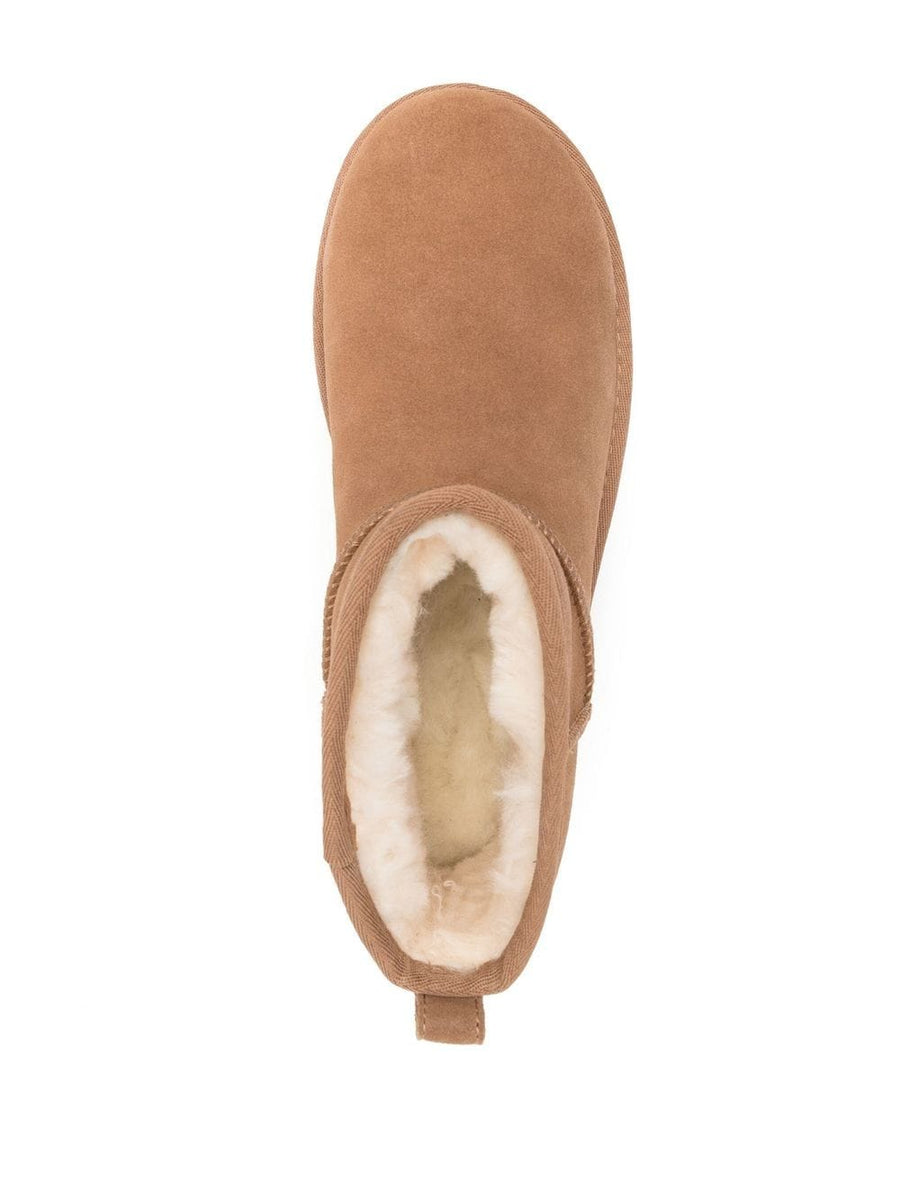 UGG Classic Ultra Mini Platform Boots For Women Premium Leather With 5cm Chunky Platform