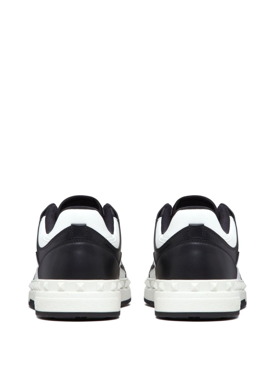 Valentino Garavani Freedots Low Top Sneaker Calfskin Leather Upper For Men Luxury Everyday Comfort