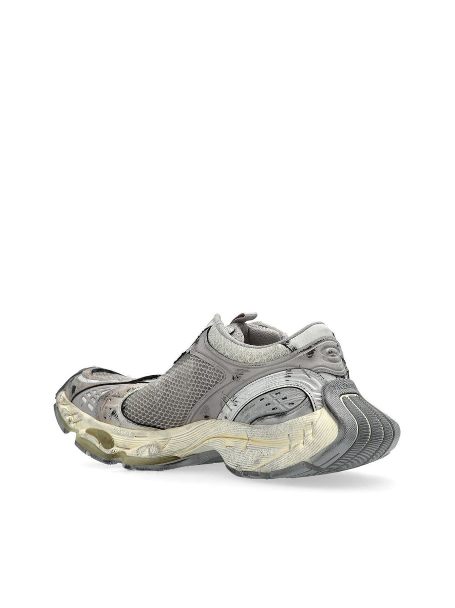 Balenciaga Stapler Sneakers Light Grey Breathable For Women
