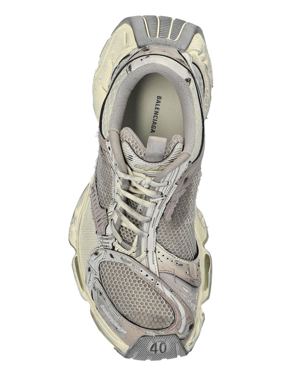 Balenciaga Stapler Sneakers Light Grey Breathable For Women