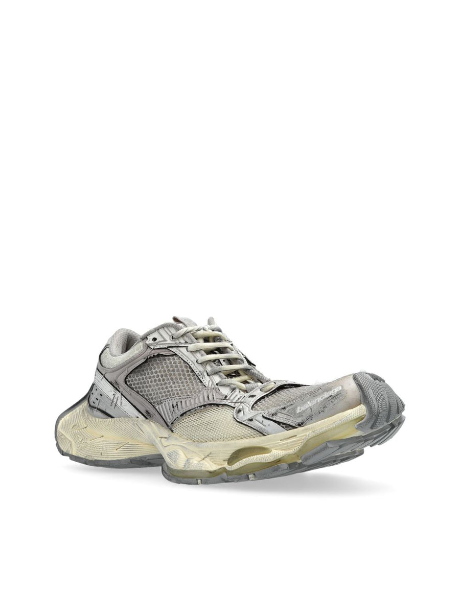 Balenciaga Stapler Sneakers Light Grey Breathable For Women