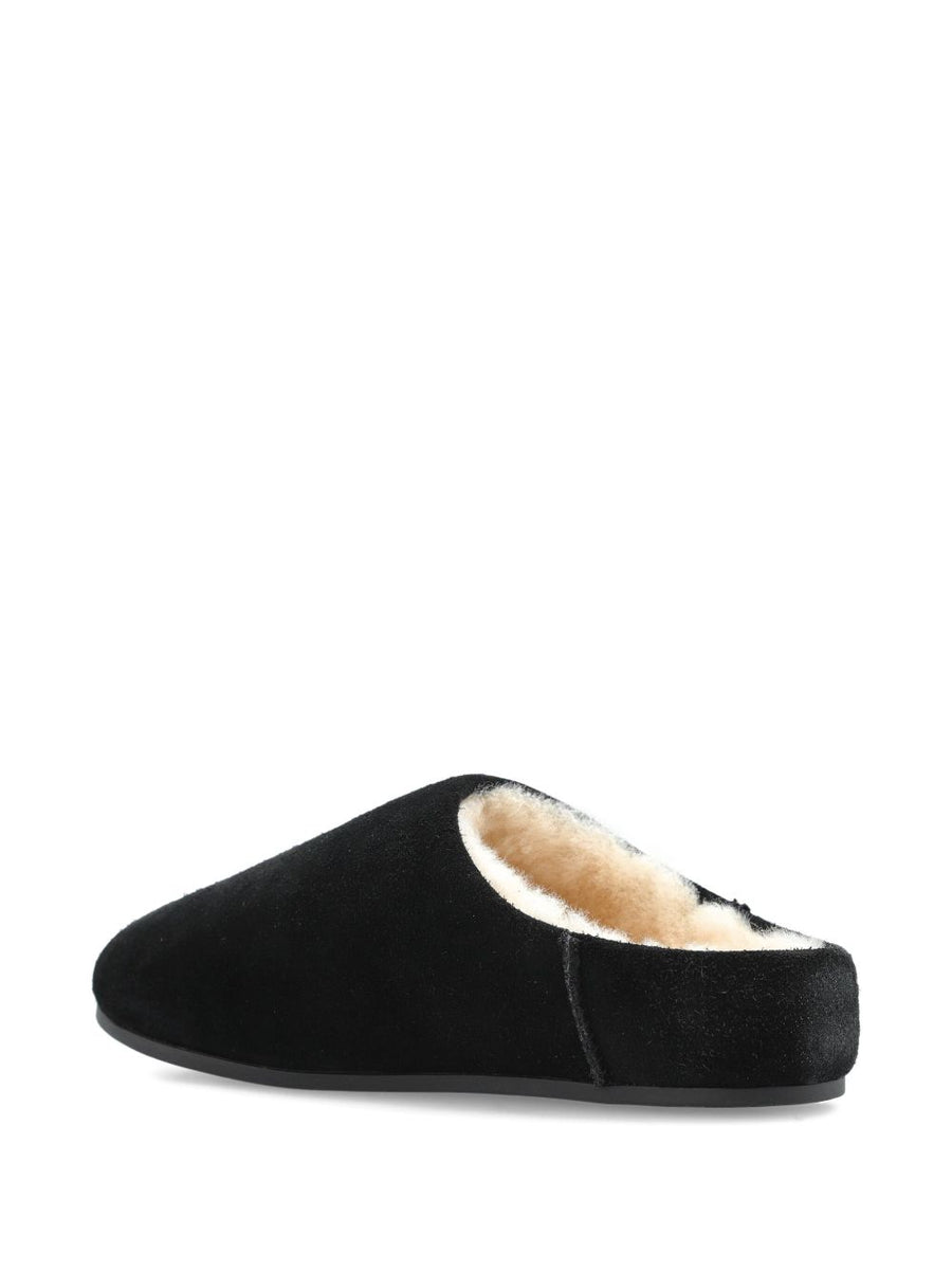 UGG Elea Slip On Sandals for Women Plush Sheepskin Lining Open Toe Comfort Ultra Cozy Everyday Wear