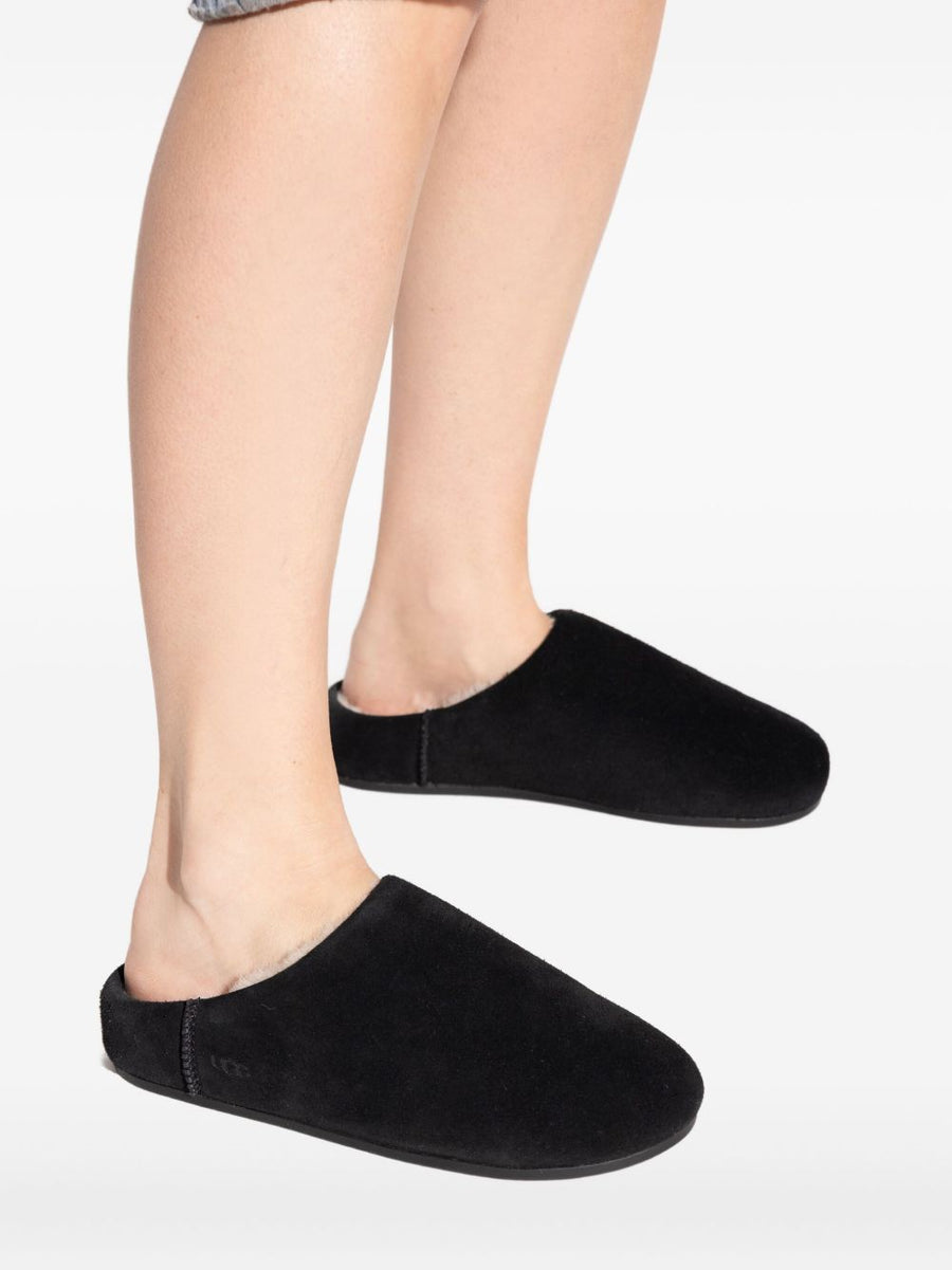 UGG Elea Slip On Sandals for Women Plush Sheepskin Lining Open Toe Comfort Ultra Cozy Everyday Wear