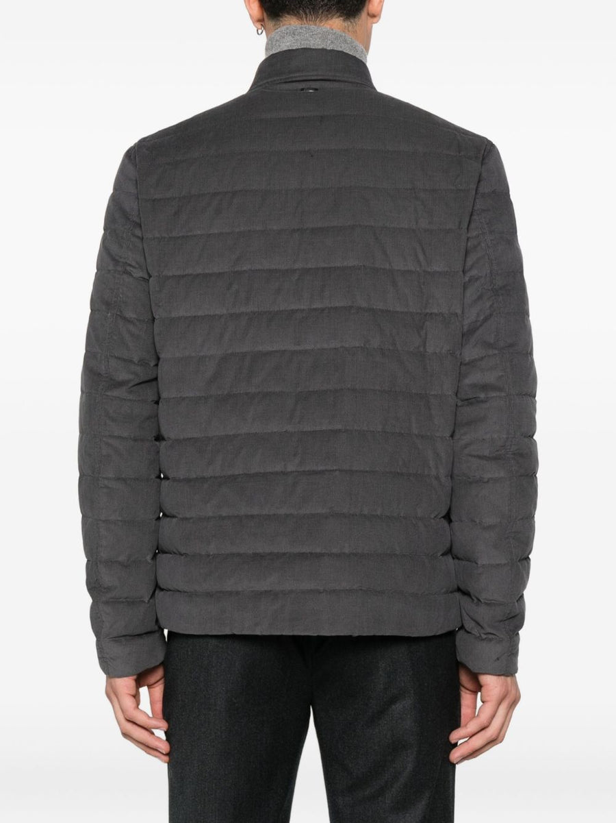 Herno Quilted Down Jacket For Men Premium Warmth Yet Versatile Outerwear With Classic Design