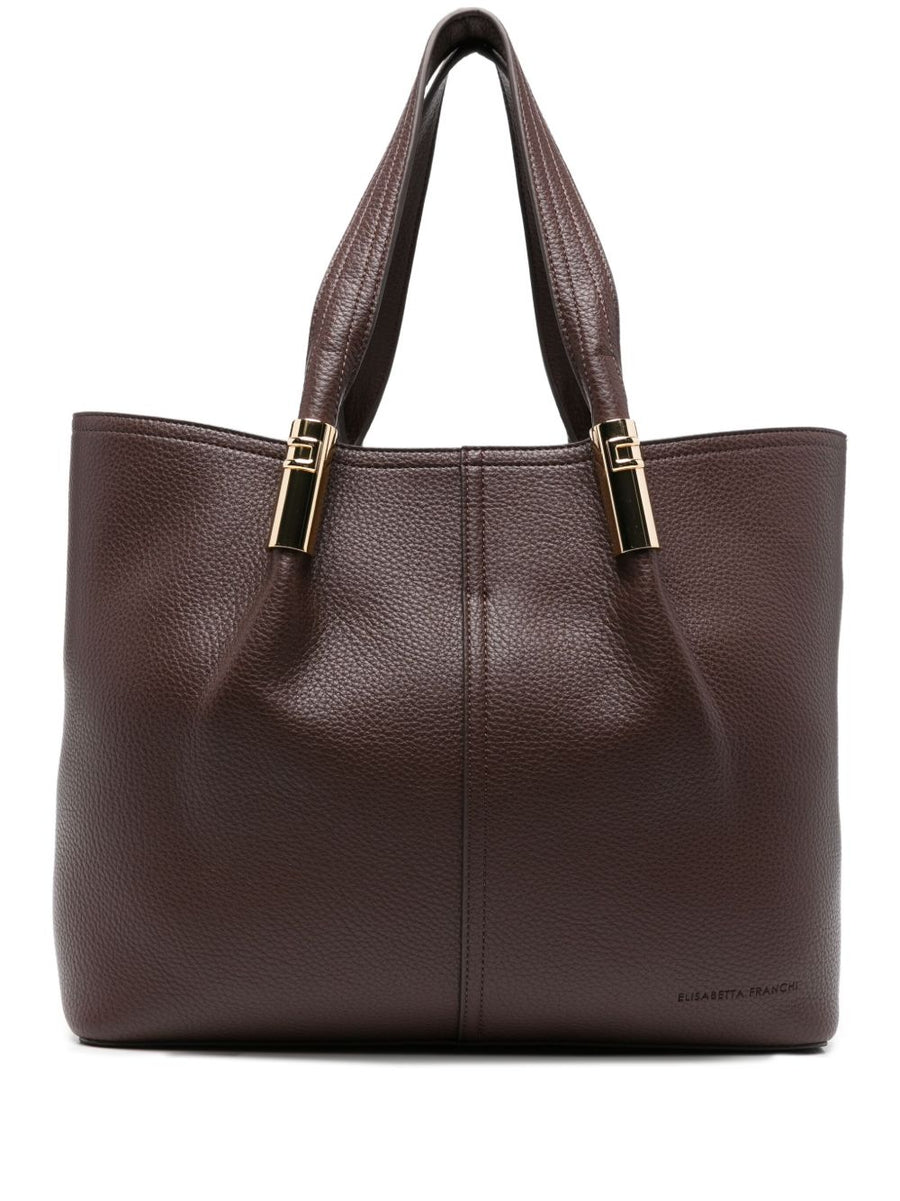 Elisabetta Franchi Large tote with logo details