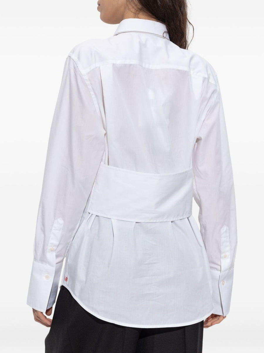 Victoria Beckham Organic Cotton Shirt For Women With Crisp Timeless Style And Premium Workwear