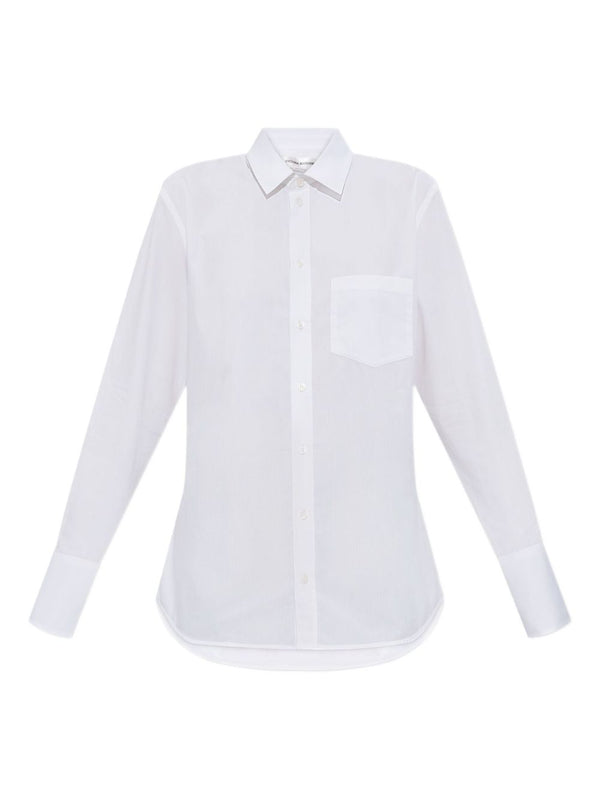 Victoria Beckham Organic Cotton Shirt For Women With Crisp Timeless Style And Premium Workwear