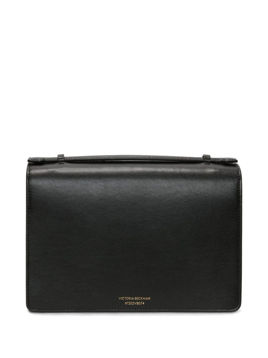 Victoria Beckham Dorian Bag In Smooth Leather Magnetic Foldover Closure For Women Timeless Luxury Shoulder Bag