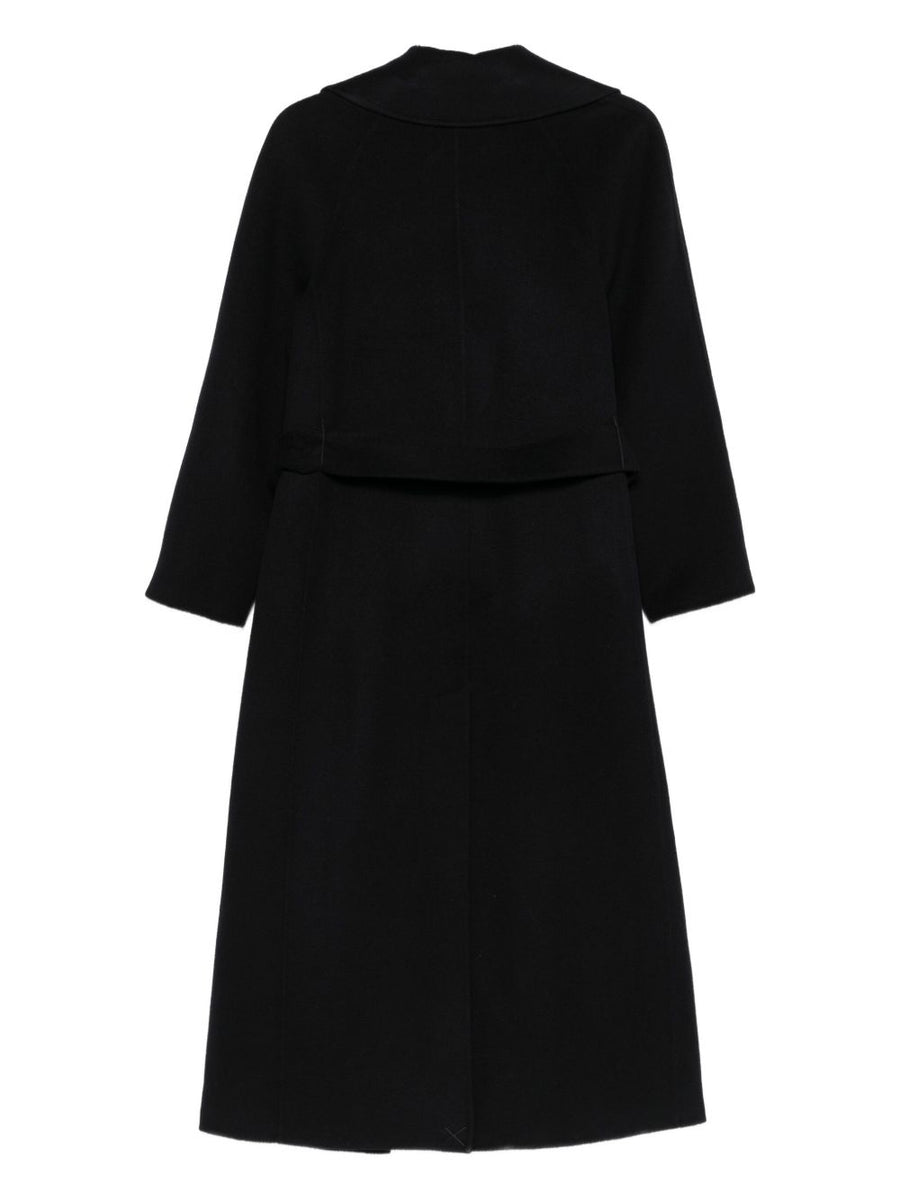 Paltò Paola Wool Coat for Women 100 Percent Wool A Line Silhouette Timeless Luxury Outerwear