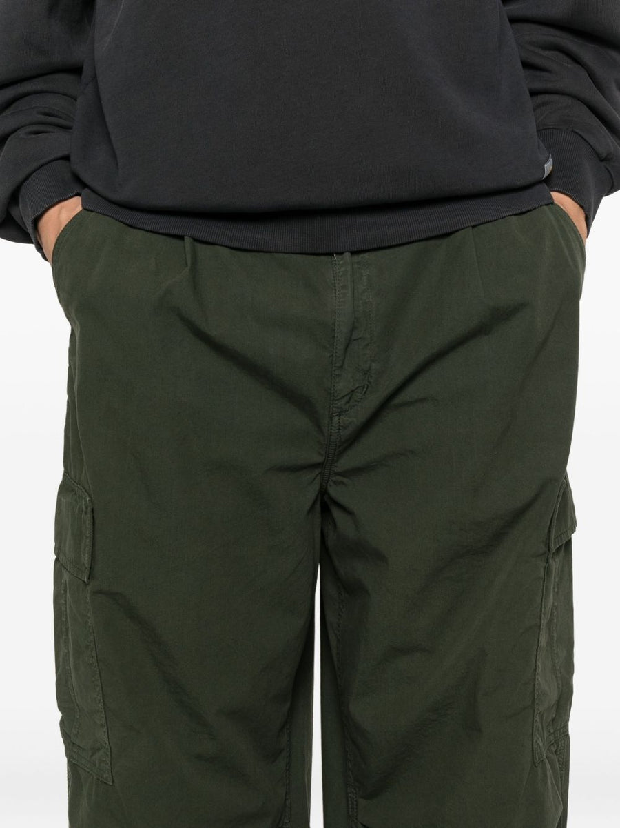 Carhartt WIP Pre Cole Cargo Trousers For Men Rugged Durable Cotton Workwear Olive Green