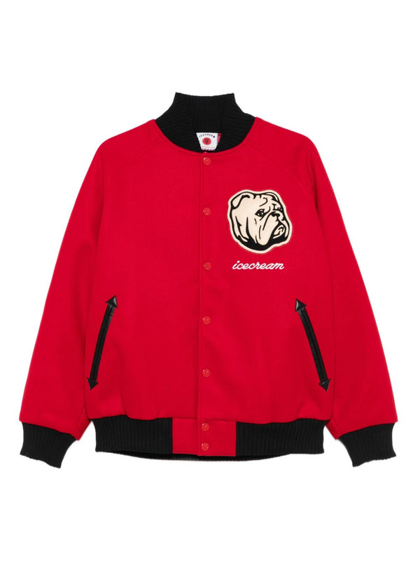 Icecream Embroidered bomber jacket