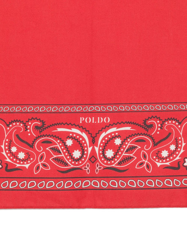 Poldo Dog Couture Red Bandana