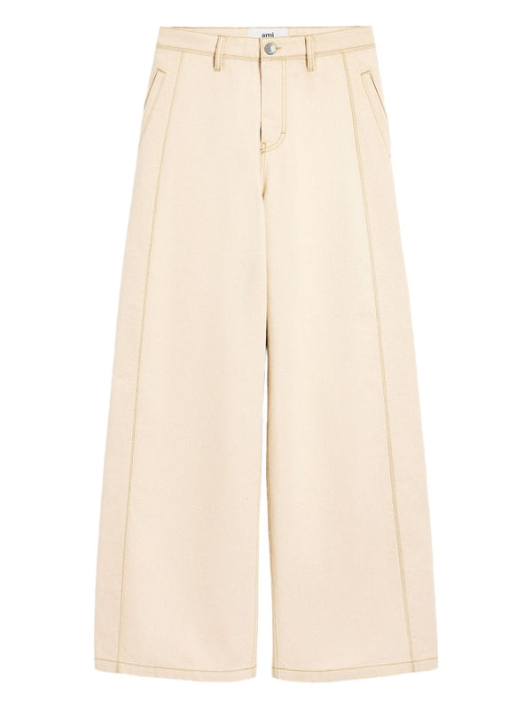 Ami Paris Super wide denim jeans