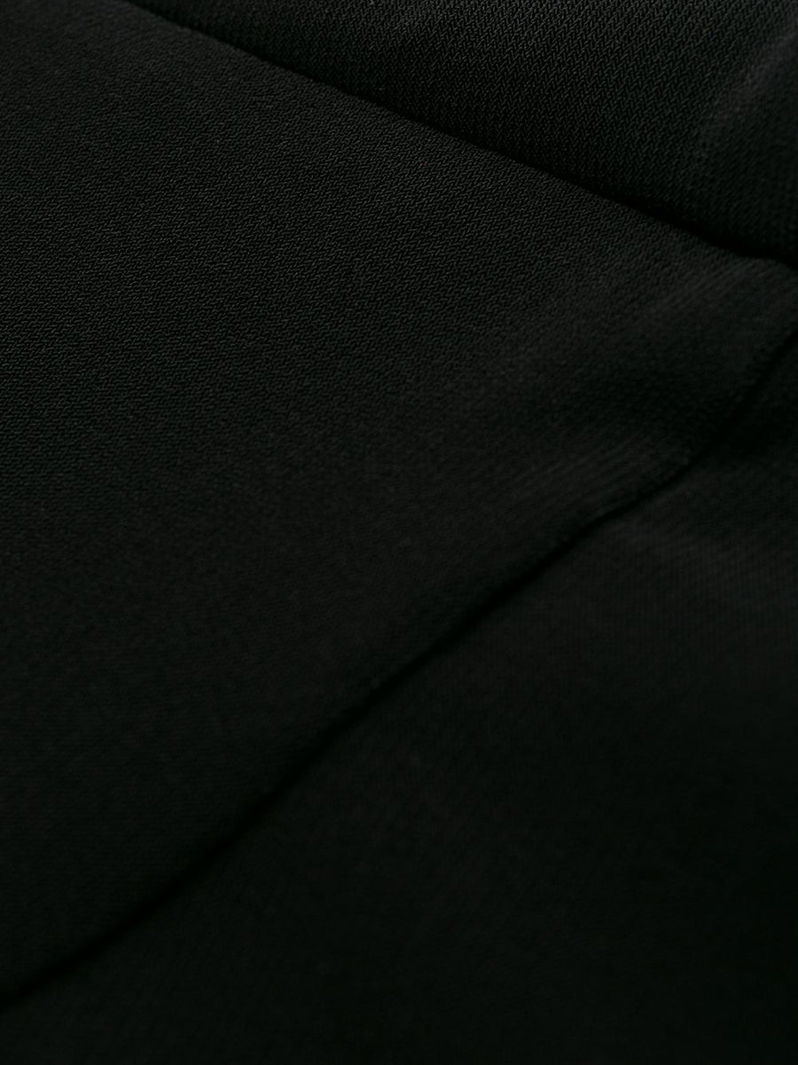 Norma Kamali Turtle Neck Sweater for Modern Women - Slim Fit, Concealed Rear Zip, Luxe Black Top