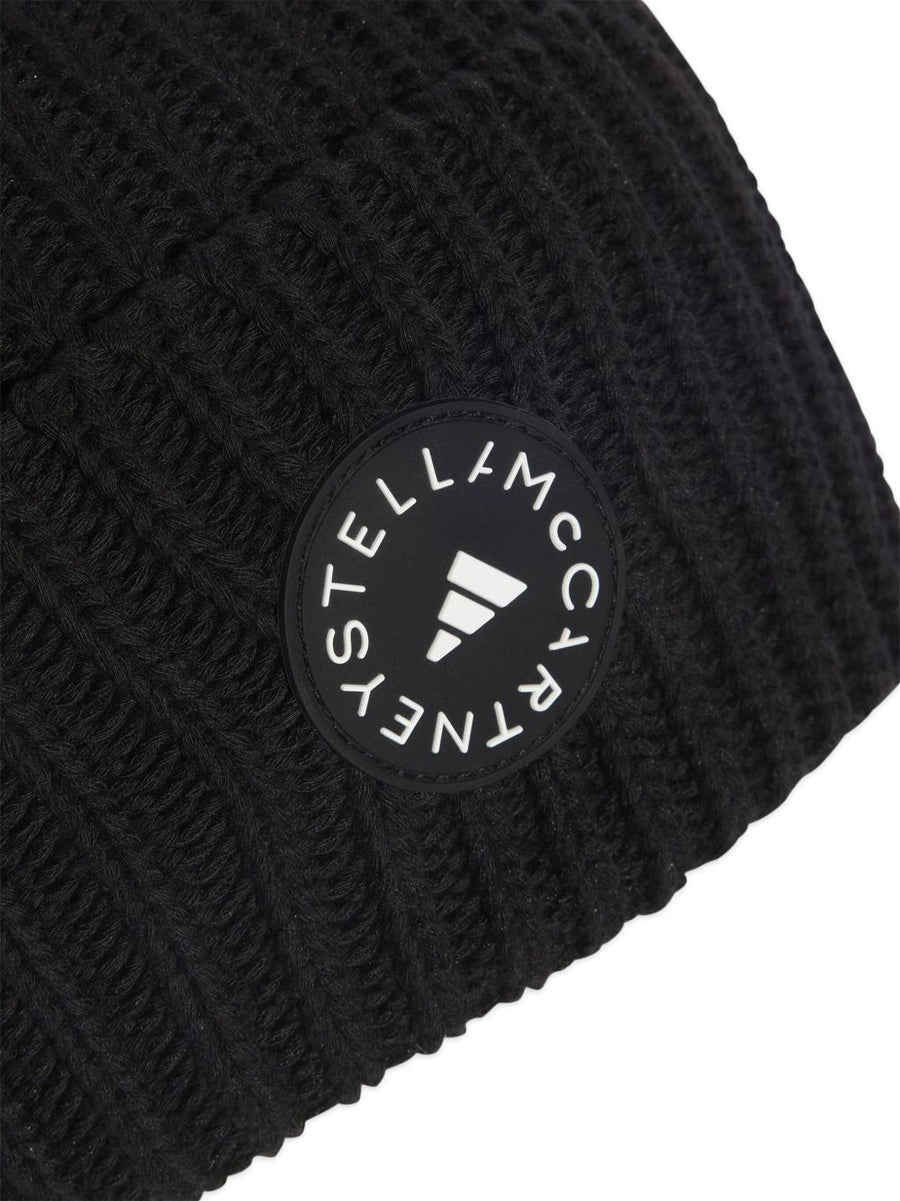 Adidas By Stella McCartney Beanie Cotton Blend Warm Knit Hat For Women All Season Everyday