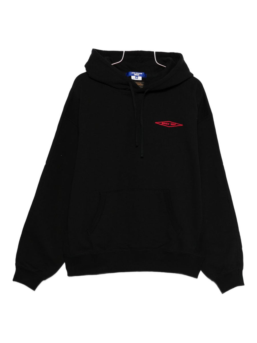 Junya Watanabe X Filson Logo Cotton Hoodie For Men Embroidered Heritage Craftsmanship