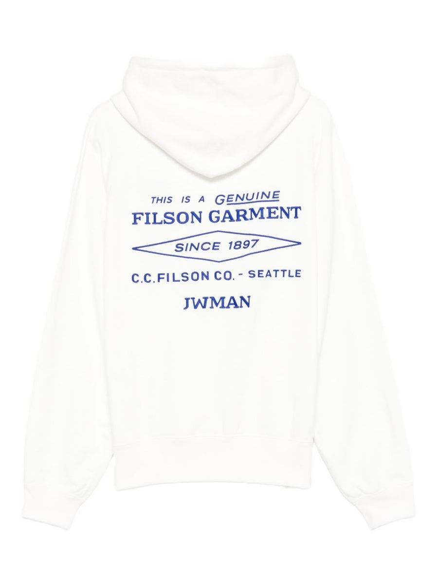 Junya Watanabe X Filson Logo Hoodie Graphic Cotton For Men Luxury Streetwear Collaboration