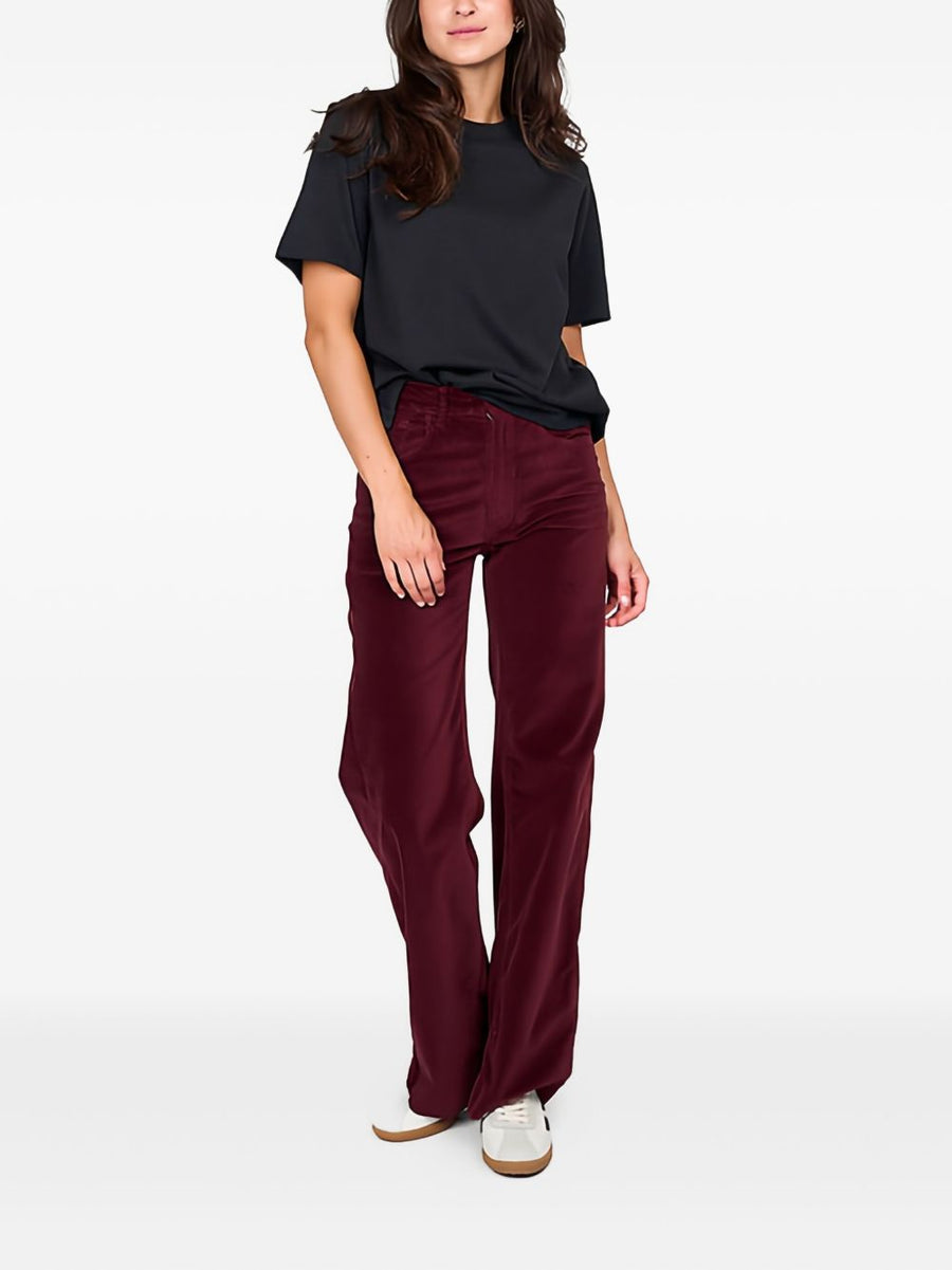 Organic Cotton T Shirt For Women By Majestic Black Crew Neck Soft Sustainable Everyday Top