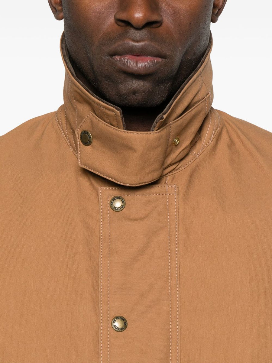 Junya Watanabe Cotton Jacket For Men With Corduroy Pocket Detailing Front Button FW 2025