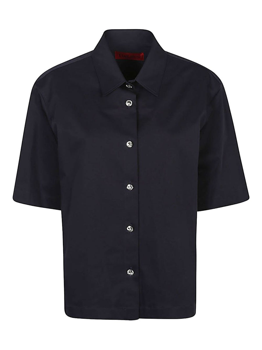 Ben Cotton Shirt The Latest For Women Versatile Day To Night Short Sleeves Jewel Button