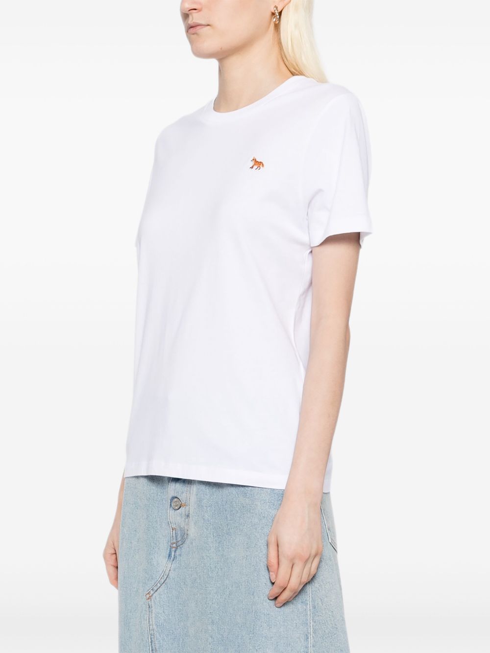 Maison Kitsuné T-shirt with embroidery