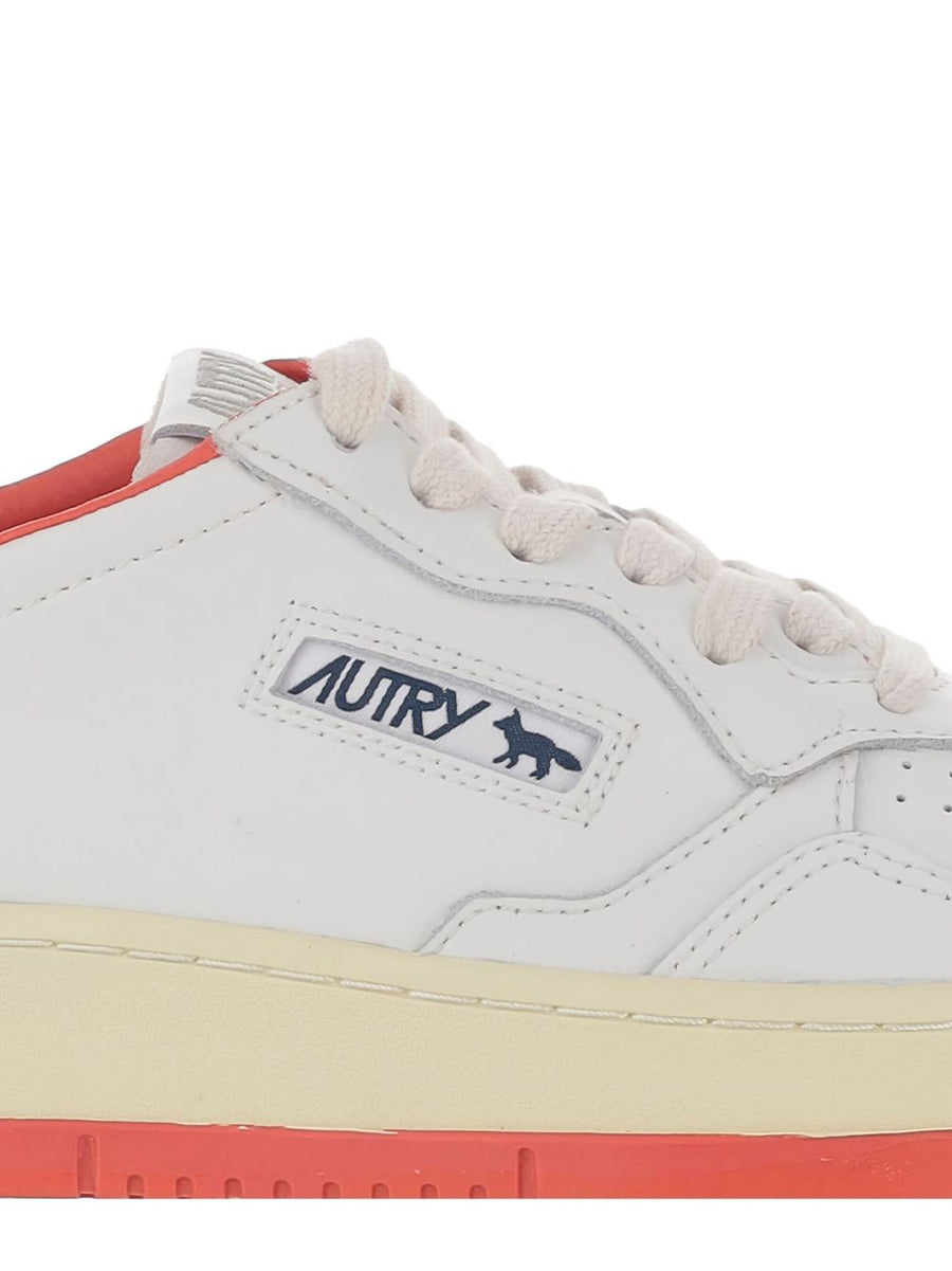 Autry X MAISON KITSUNE Medalist Low Sneakers