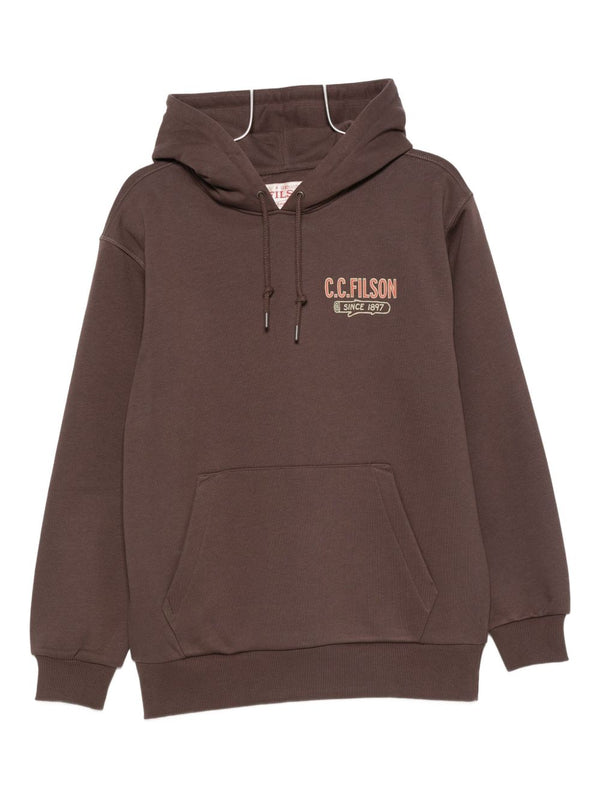 Filson Printed cotton hoodie