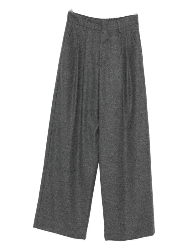 Susanne Bommer Cotton blend trousers