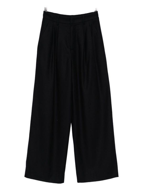 Susanne Bommer Silk blend trousers