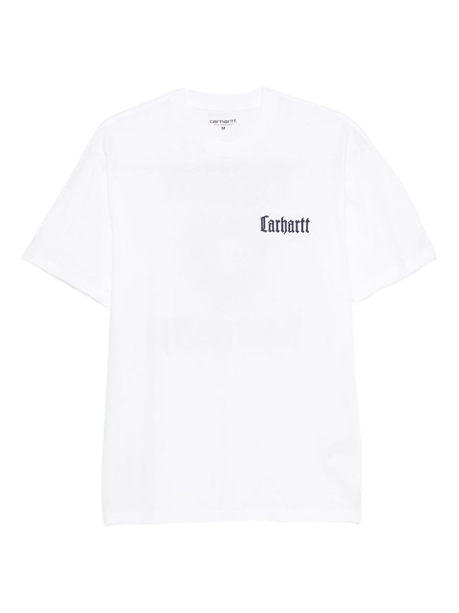 Carhartt WIP Logo Cotton T Shirt For Men Minimalist Everyday Wardrobe Essential