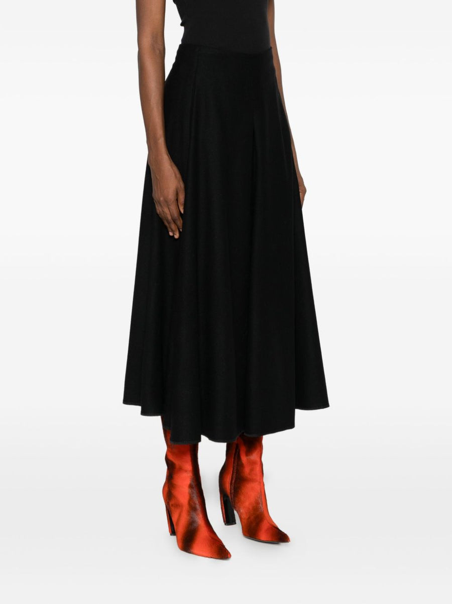 Susanne Bommer Cotton midi skirt