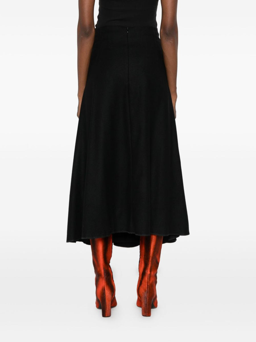 Susanne Bommer Cotton midi skirt