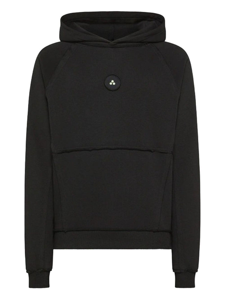 Peuterey Plurals X Tony Effe Cullinan Cotton Hoodie for Men Discreet Logo Patch Luxe Cotton Blend