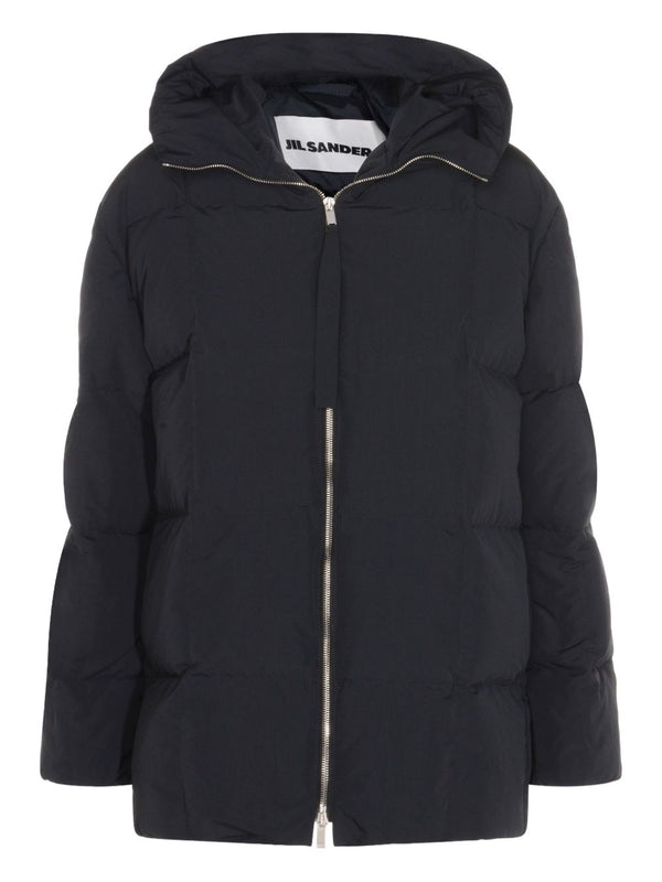 Jil Sander Plus Hooded down jacket