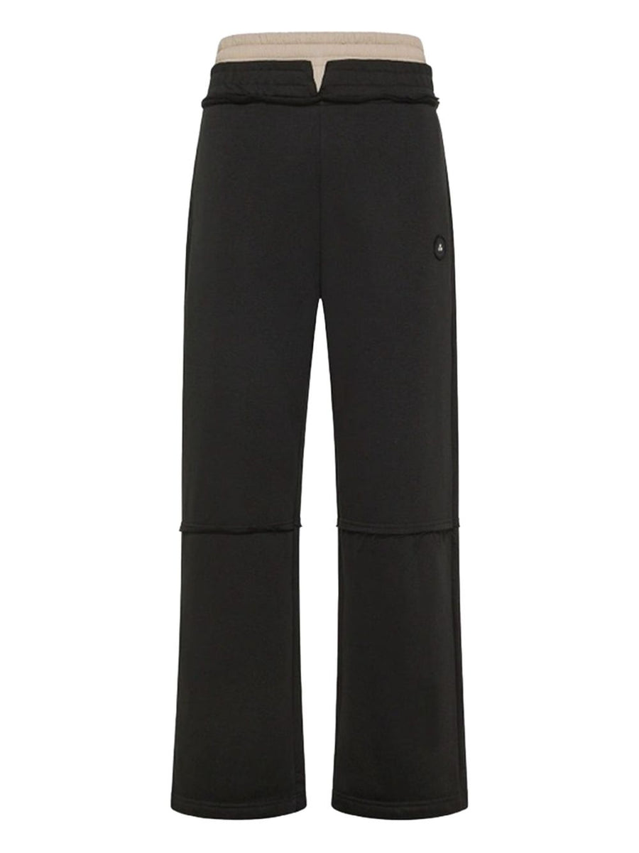 Peuterey Plurals X Tony Effe Monti Cotton Trousers For Men With Elastic Waistband And Panelled Design