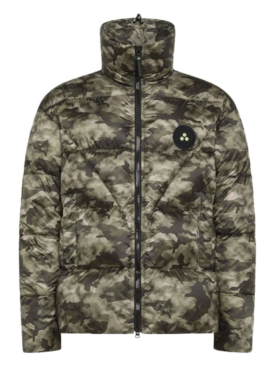 Peuterey Plurals X Tony Effe Takeoff Camouflage Down Jacket For Men Urban Cold Weather Luxury