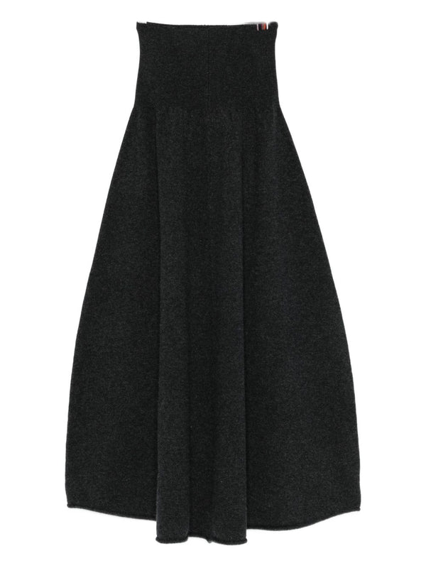 Extreme Cashmere Long skirt
