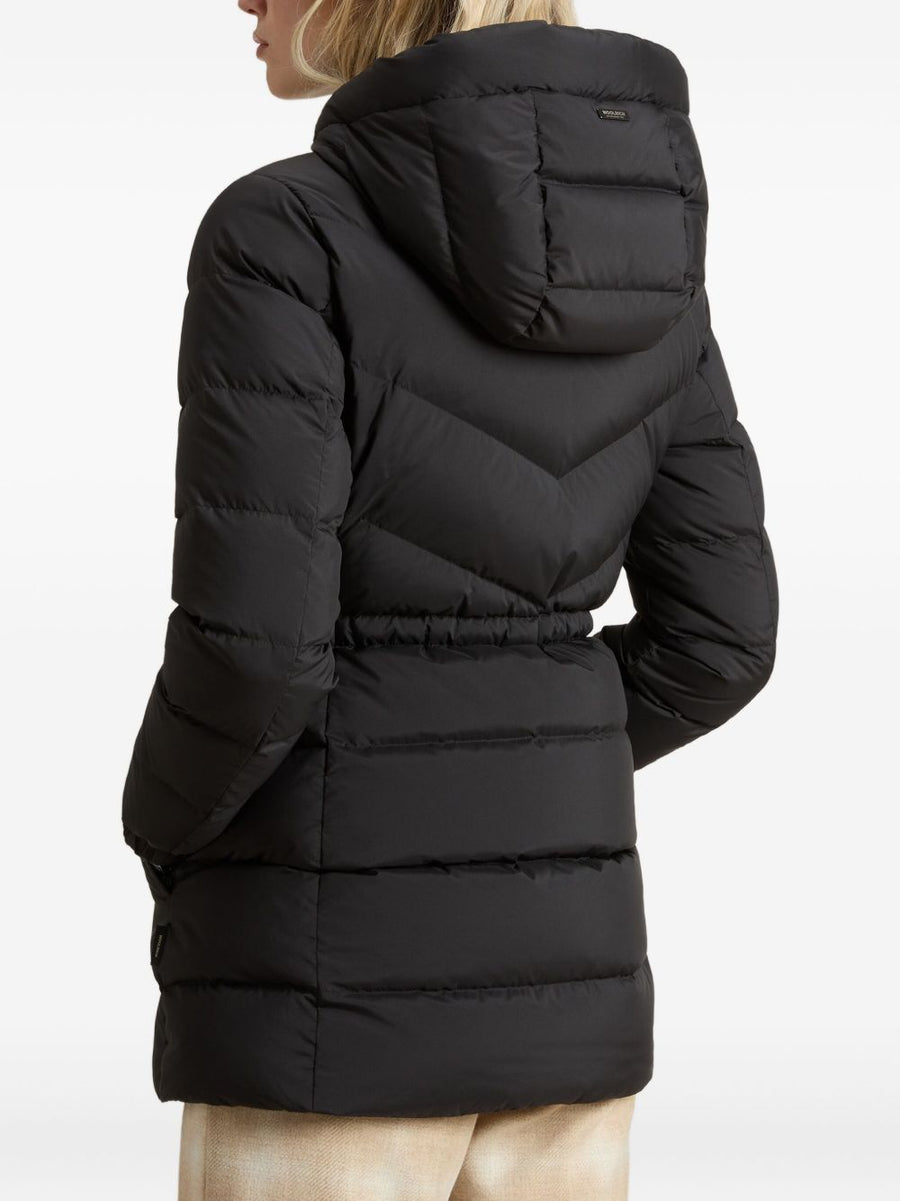 Woolrich Shirley Down Jacket For Women Hooded Full Zip Luxurious Warmth For Fall Winter