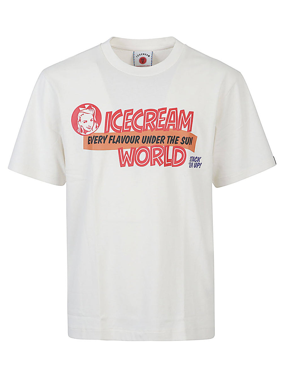 Icecream Every Flavour Cotton T Shirt Premium White Everyday Essential For Men Wardrobe