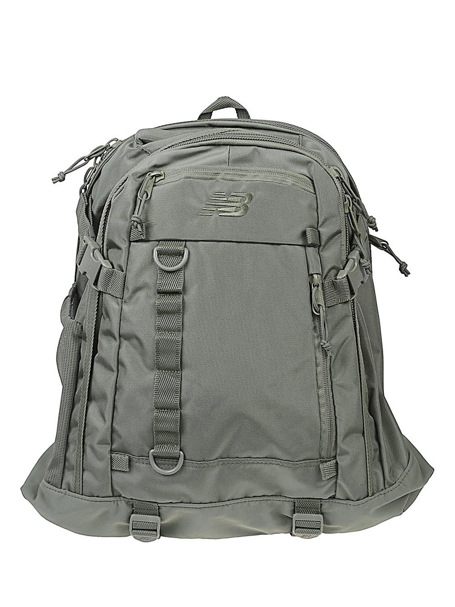 New Balance Athletics Advance Backpack For Men With Laptop Compartment And Durable Green Polyester