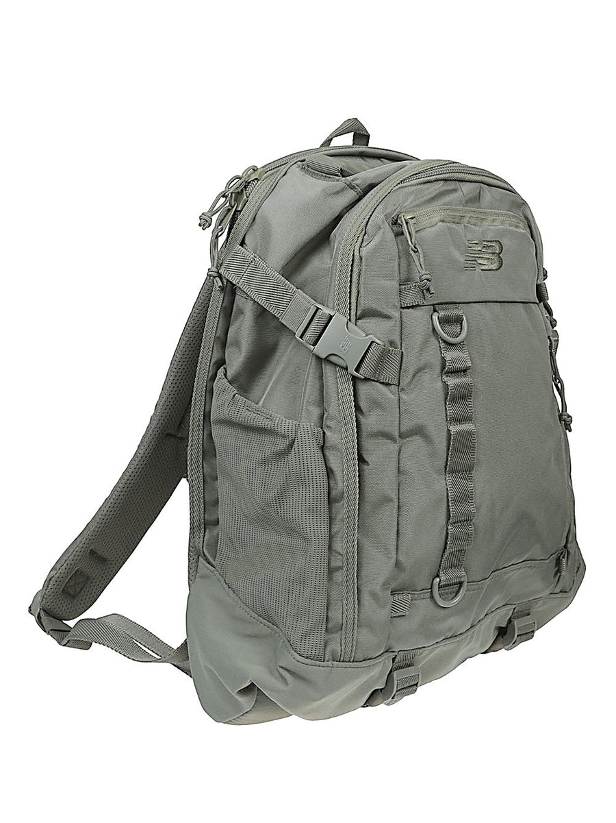 New Balance Athletics Advance Backpack For Men With Laptop Compartment And Durable Green Polyester
