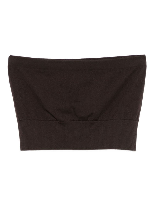 Wolford Seamless Strapless Cropped Top For Women Luxury Knitwear Invisible Fit Versatile Layering Essential