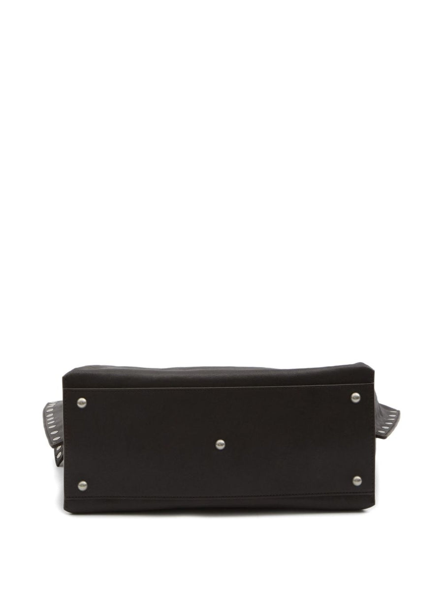 Zanellato A'Spasso Medium Lambskin Shopper Bag For Women With Twist Lock Stud Detailing Versatile Everyday Use