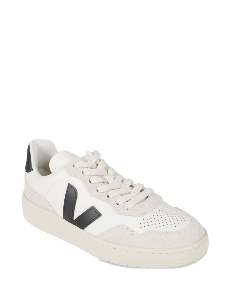 Veja V90 Sneakers For Women Organic Leather Ecofriendly Panels Minimalist Design