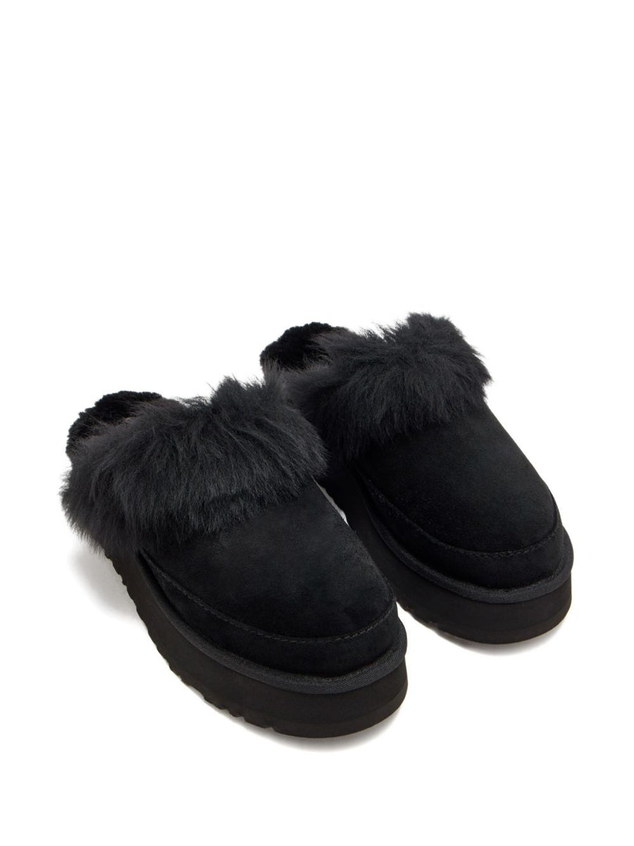 UGG Disquette Chalet Slippers For Women With Platform Leather Sole And SlipOn Comfort