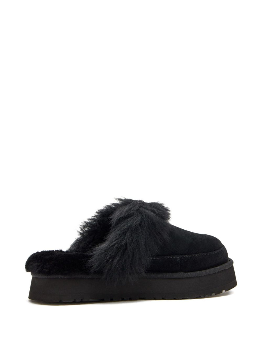 UGG Disquette Chalet Slippers For Women With Platform Leather Sole And SlipOn Comfort