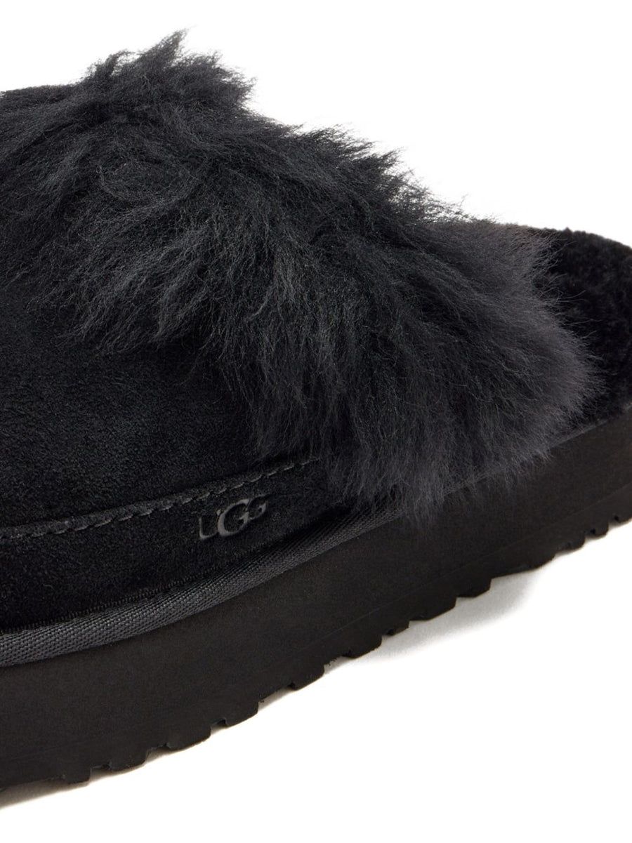 UGG Disquette Chalet Slippers For Women With Platform Leather Sole And SlipOn Comfort