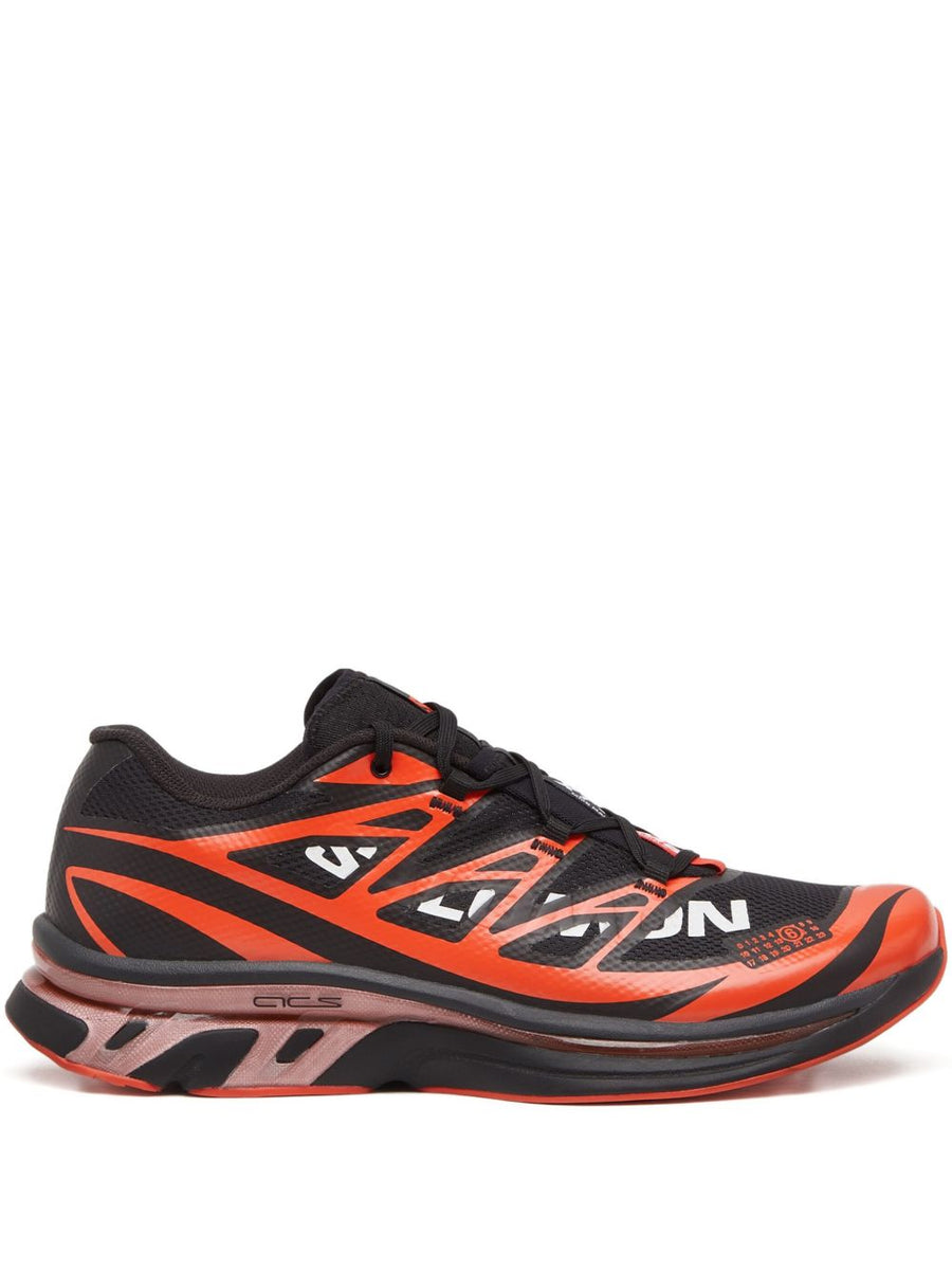 MM6 X Salomon XT Sneaker For Women - Bold Street-Style Performance Padded Collar Black Orange