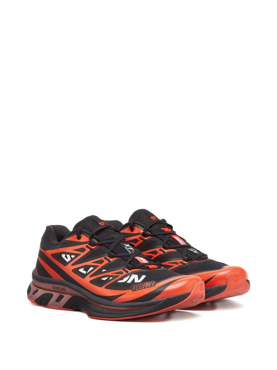 MM6 X Salomon XT Sneaker For Women - Bold Street-Style Performance Padded Collar Black Orange