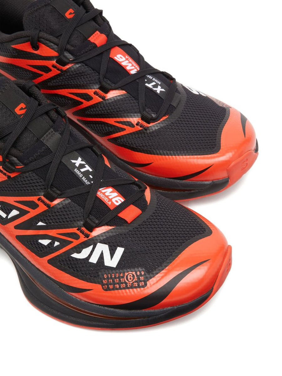 MM6 X Salomon XT Sneaker For Women - Bold Street-Style Performance Padded Collar Black Orange